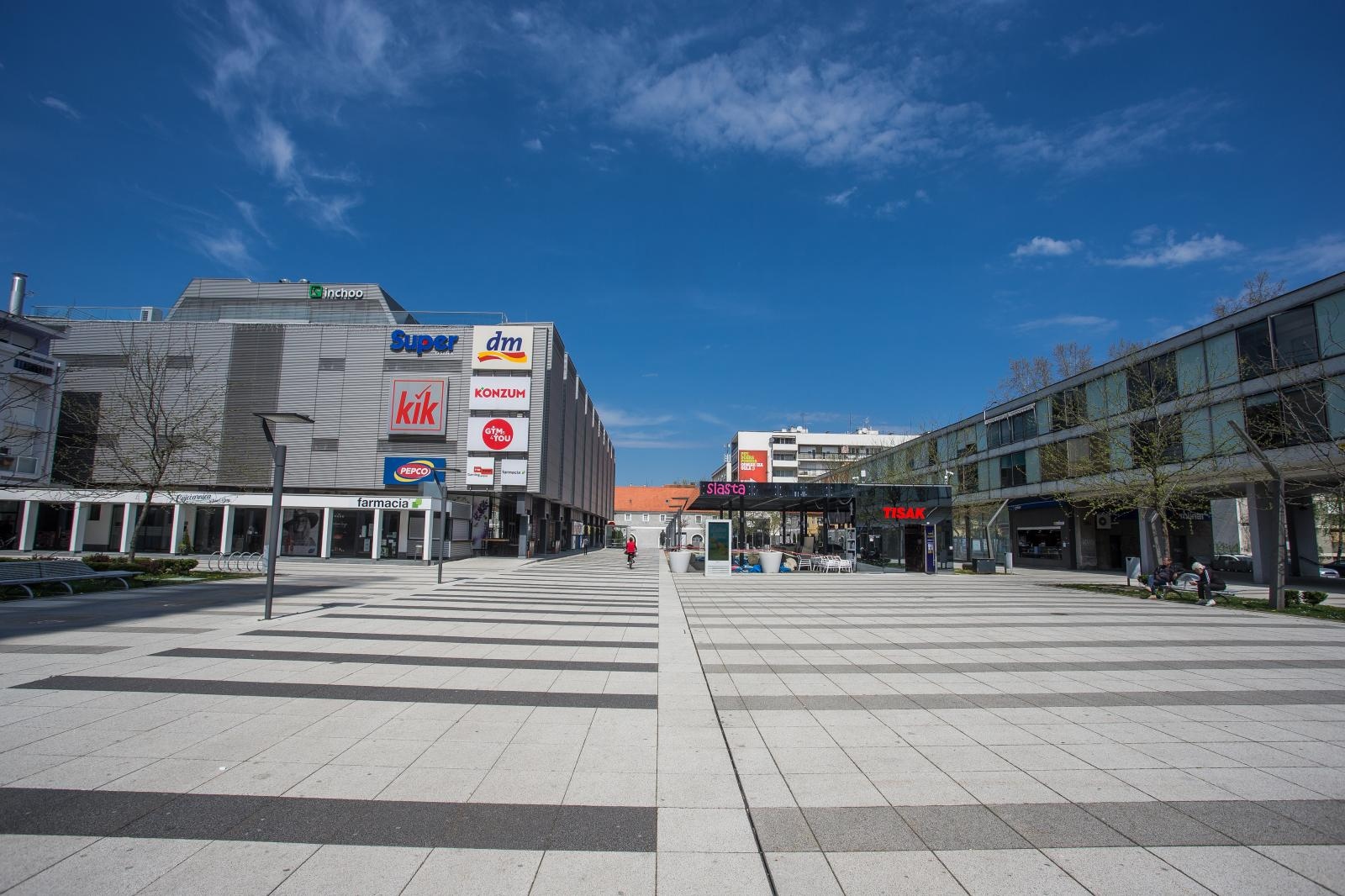 Prazne ulice Osijeka