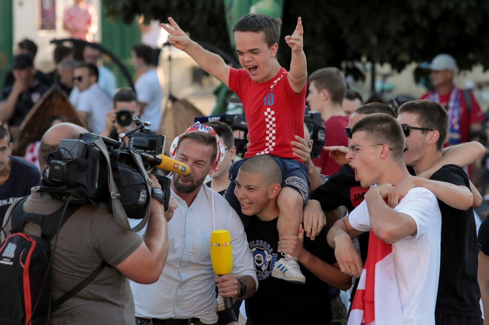 EURO 2020: Gledanje utakmice Hrvatska-Španjolska u Tvrđi