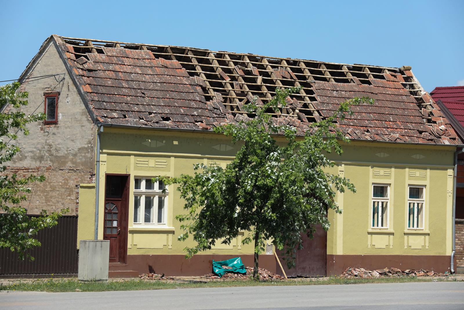 Nevrijeme u slavonskim selima