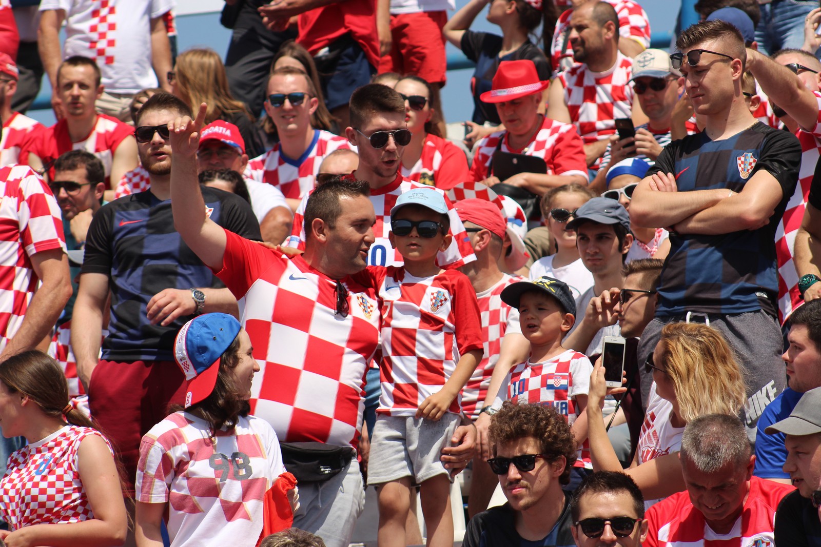 Hrvatska nogometna reprezentacija u Osijeku