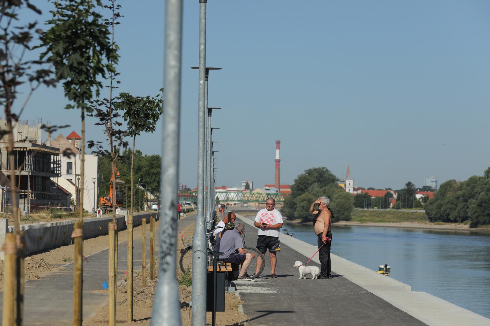 Radovi promenada Donji Grad