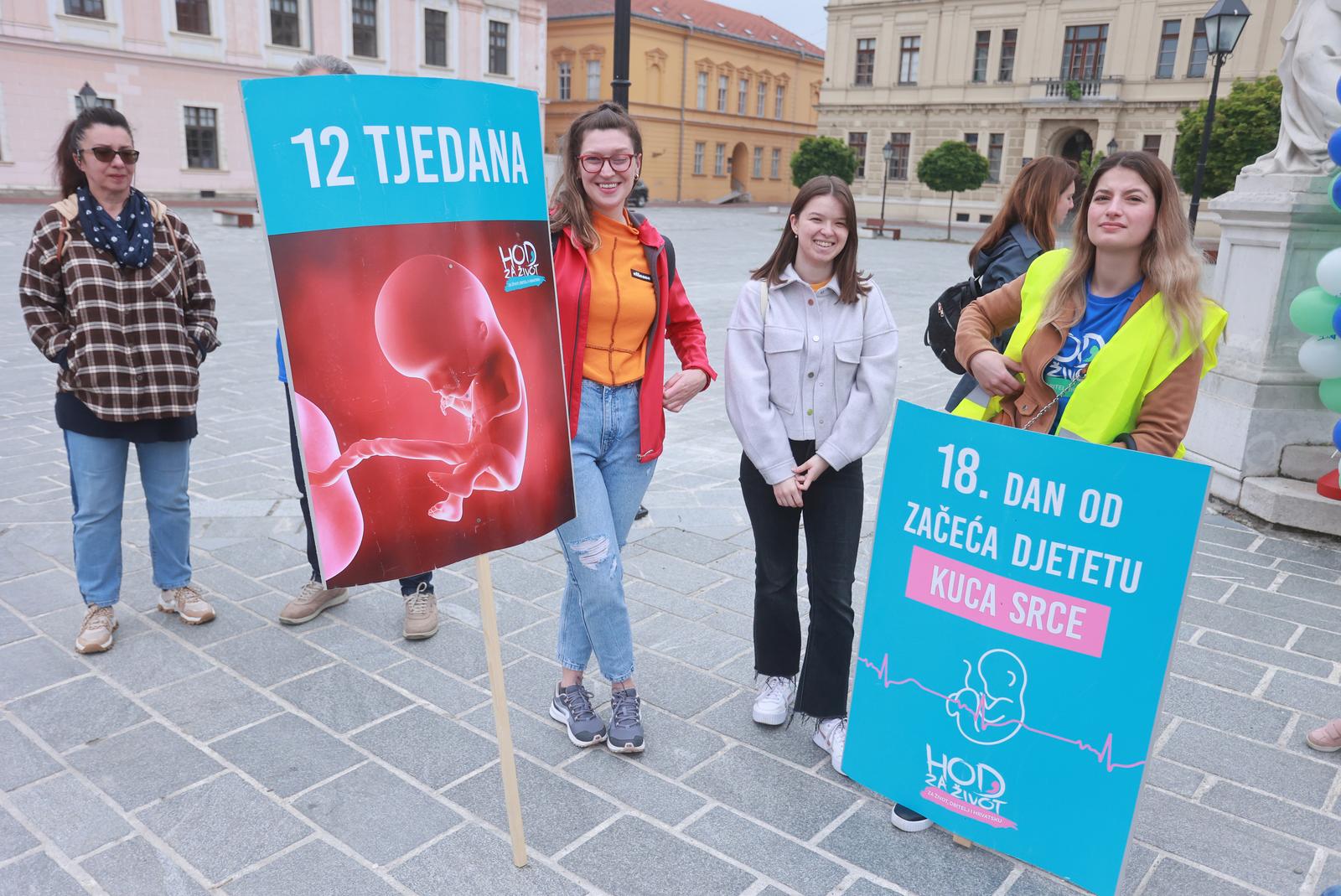 Hod za život u Osijeku