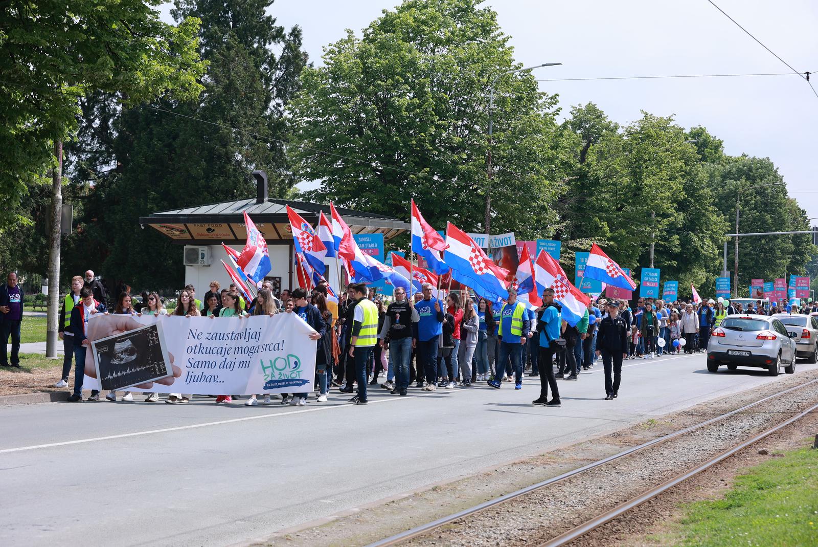 Hod za život u Osijeku
