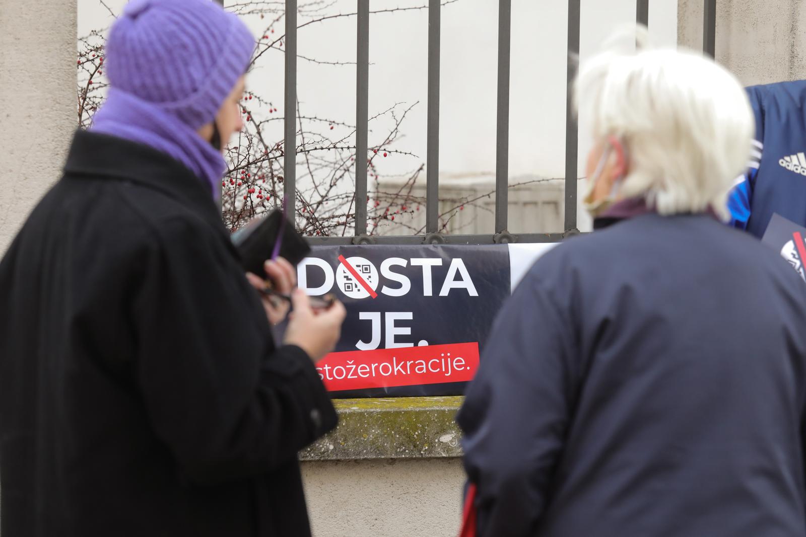 Prikupljanje potpisa za COVID referendum