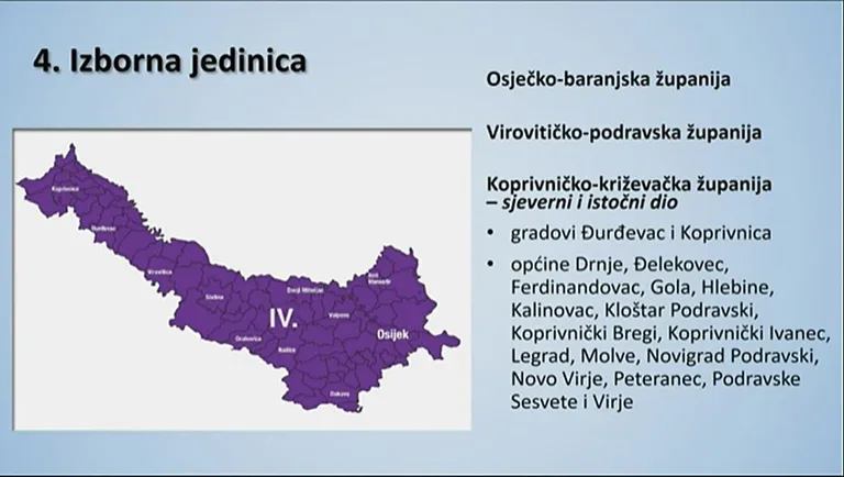 Nove izborne jedinice