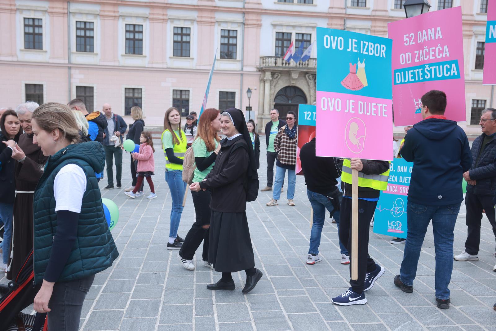 Hod za život u Osijeku