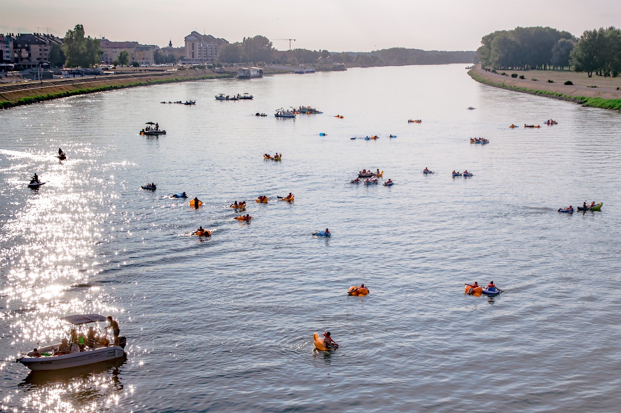 Kolovoz 2021. – Gumiranje Dravom