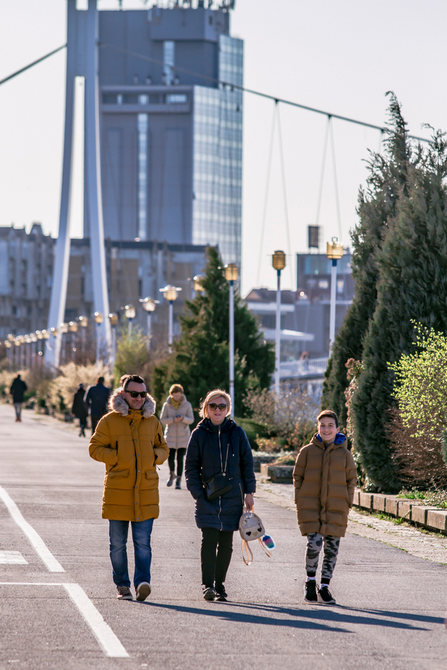 Osječane korona još nije uplašila – promenada puna šetača