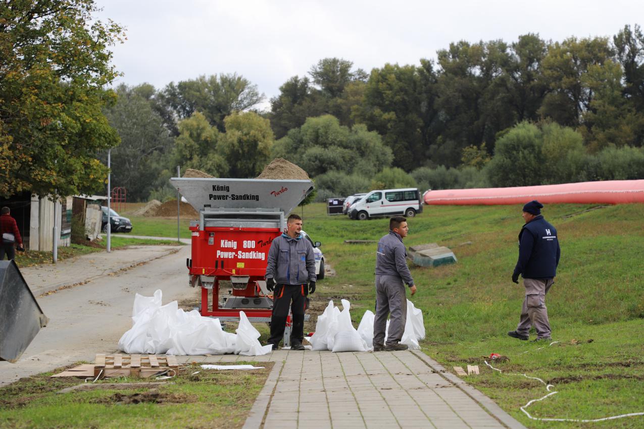 Pokazna vježba operativnih snaga sustava civilne zaštite Osječko-baranjske županije “DUNAV 2021.”