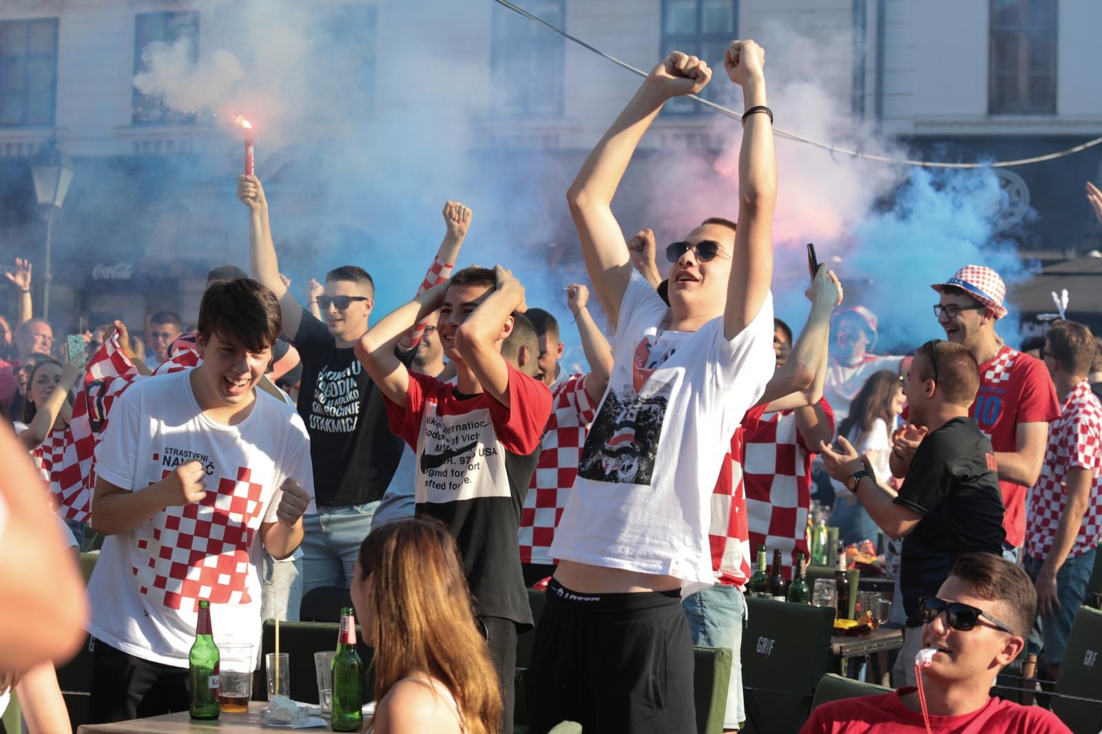 EURO 2020: Gledanje utakmice Hrvatska-Španjolska u Tvrđi