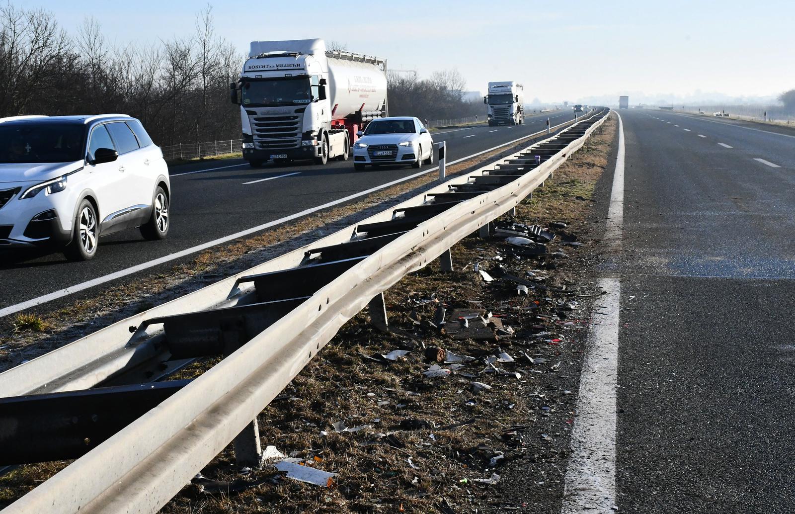 Prometna nesreća na A3 kod Nove Gradiške