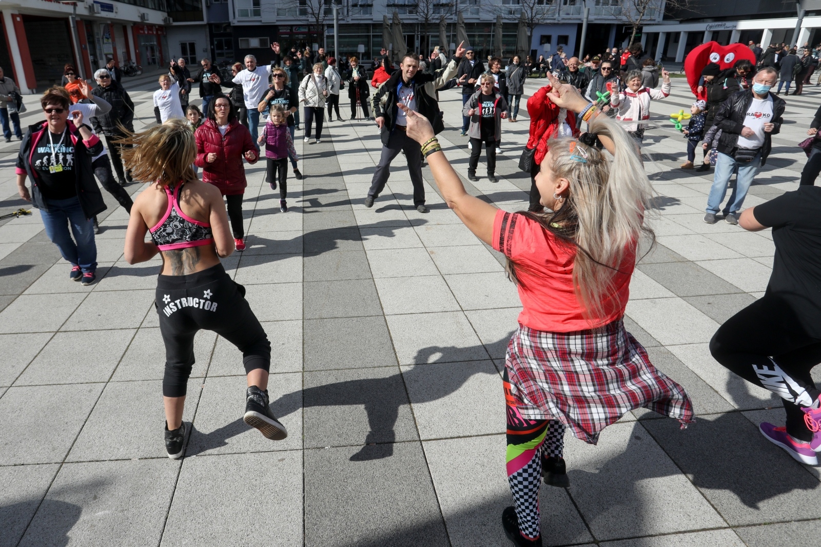 Zumba na Trgu Slobode