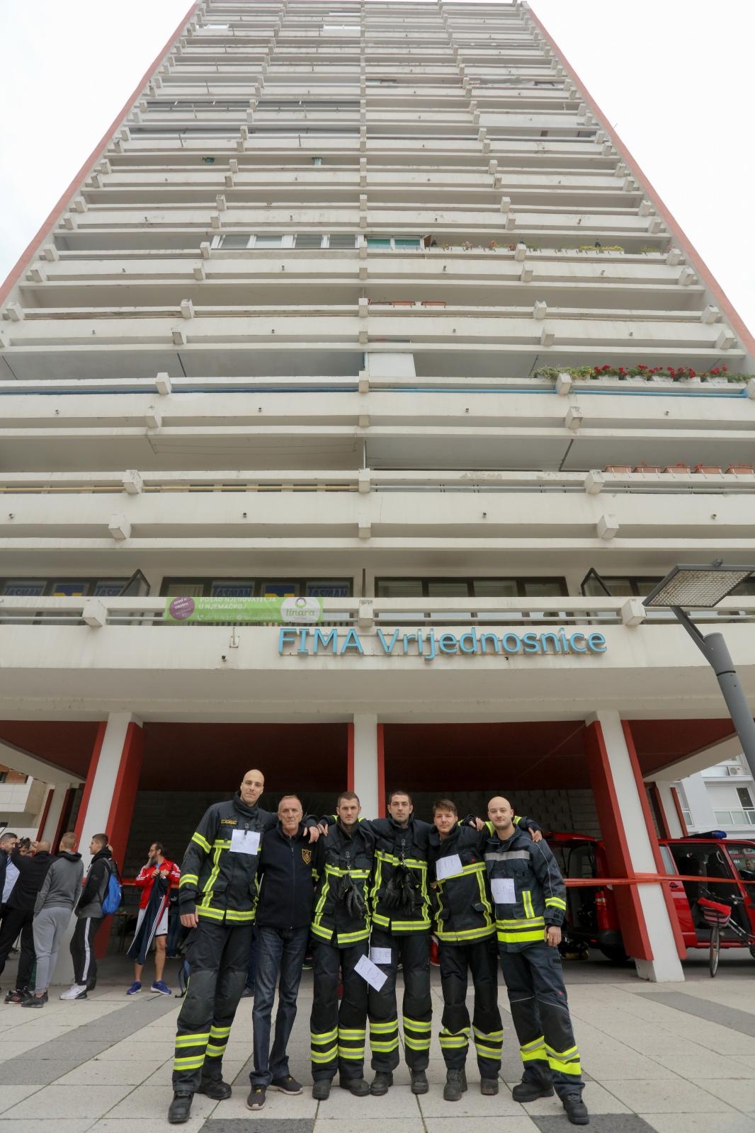 Utrka kroz neboder u centru Osijek