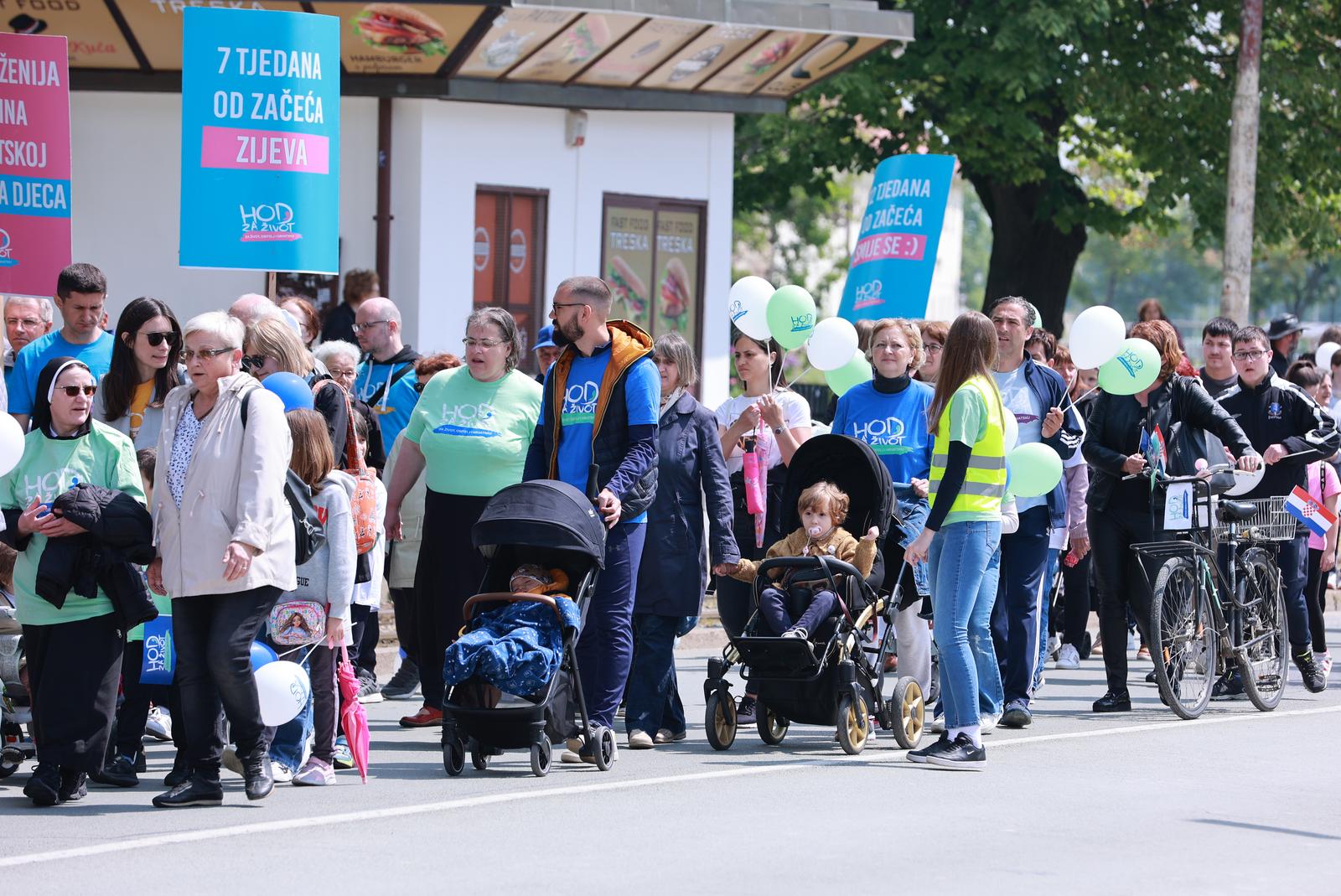 Hod za život u Osijeku
