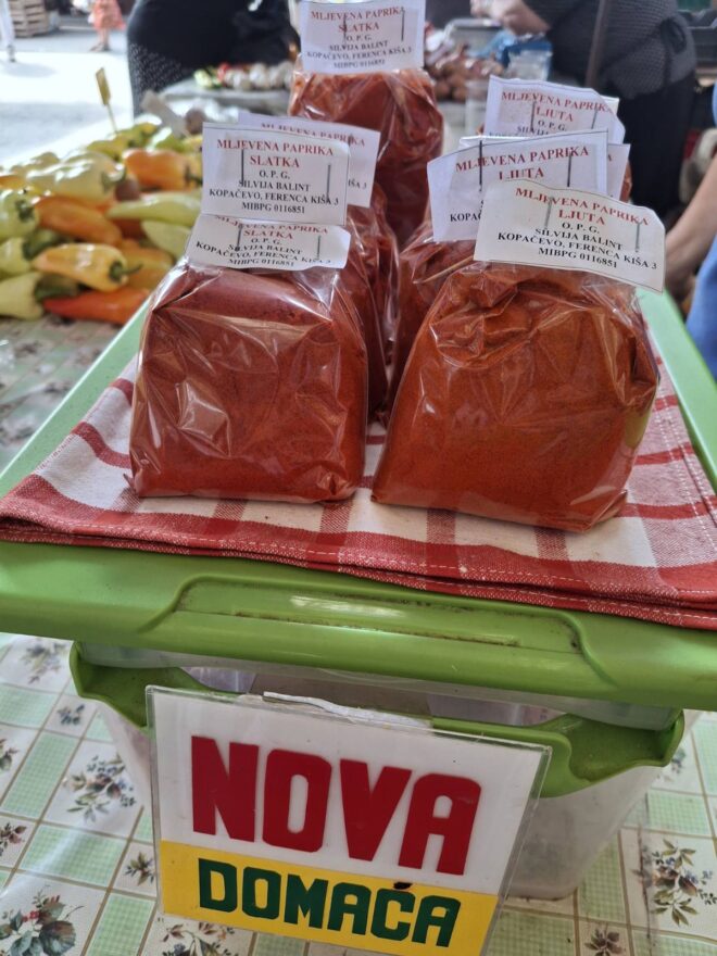 mljevena paprika