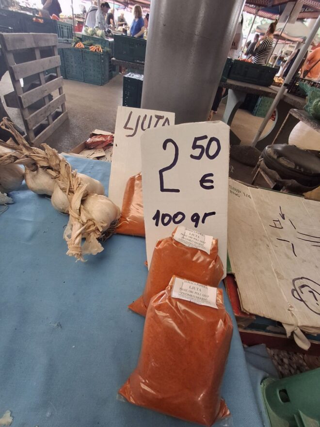 mljevena paprika