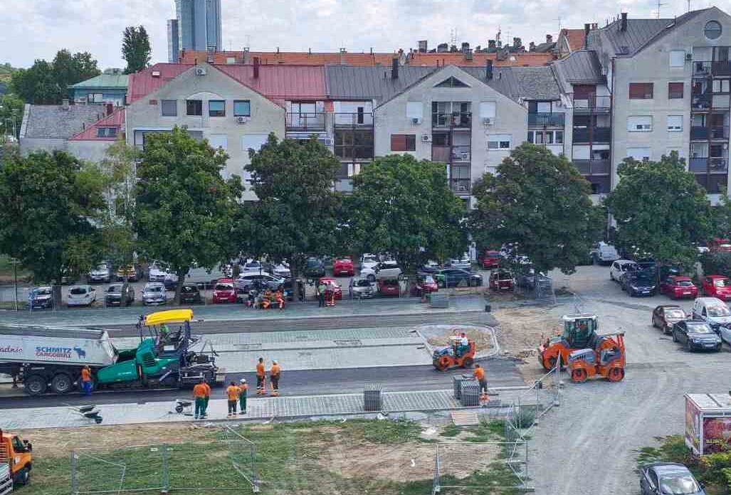 Novi parking na Gornjodravskoj obali