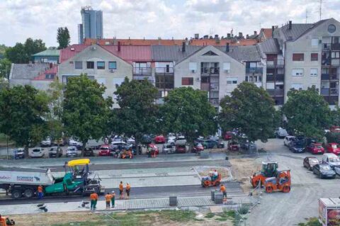 Novi parking na Gornjodravskoj obali