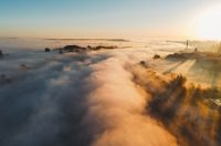 Maglovito jutro u Osijeku