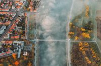 Maglovito jutro u Osijeku