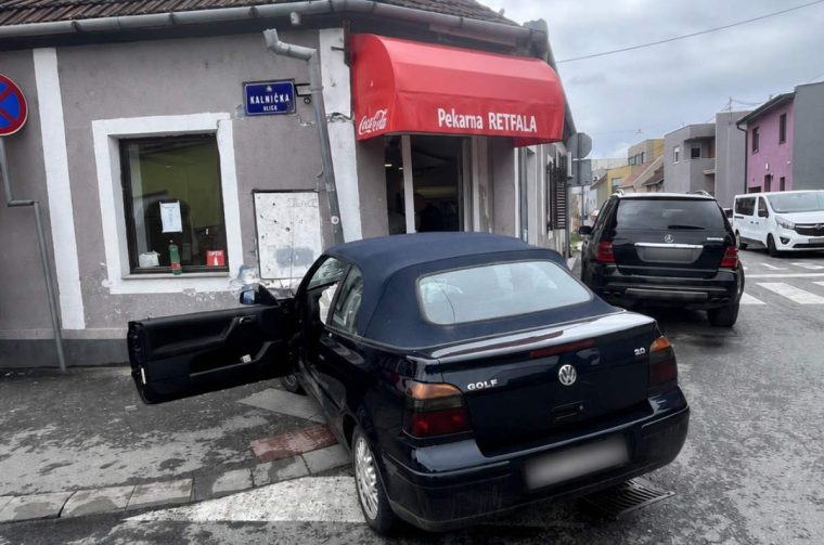 prometna – automobilom se zabio u pekarnicu prometna – automobilom se zabio u pekarnicu