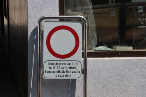 zabrana vožnje zabrana vožnje